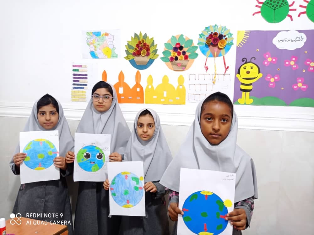 تلفیق هنر و مطالعات چهارم دخترانه